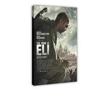 UTRDCF Poster del film The Book of Eli (2010) su tela, decorazione artistica da parete per soggiorno e camera da letto, 30 x 45 cm
