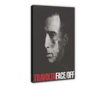 UTRDCF Poster su tela con immagine di John Travolta Nicolas Cage, decorazione per camera da letto, ufficio, stanza, regalo, 60 x 90 cm