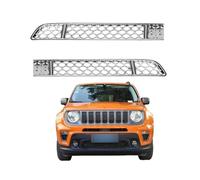 UTSKWD Coprifari for auto | Griglia di copertura inferiore for fendinebbia paraurti anteriore | Anello decorativo inferiore for indicatori di direzione | Compatibile con Jeep Renegade 2019 2020 2021(M