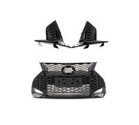 UTSKWD Griglia paraurti anteriore, copertura fendinebbia | Compatibile con Lexus 【 IS300 F Sport, IS350, IS500 2021-2024 】Accessori for auto, kit carrozzeria, sinistra e destra(A Set)