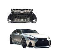 UTSKWD Griglia paraurti anteriore, copertura fendinebbia | Compatibile con Lexus 【 IS300 F Sport, IS350, IS500 2021-2024 】Accessori for auto, kit carrozzeria, sinistra e destra(Front Bumper Grille)