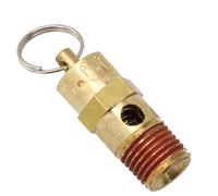 UTTASU 1/4" NPT 150 PSI Compressore D'aria Valvola Di Pressione Di Sicurezza , Serbatoio Fuori