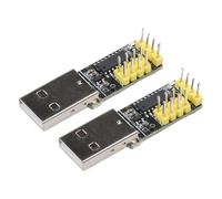 UTTASU 2 moduli convertitori USB HID CH9329, senza driver UART a USB per tastiera e mouse, compatto per sviluppo di giochi e sistemi embedded