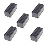 UTTASU 5pcs 50x25x25mm Split Alluminio PCB Enclosure Box per progetti elettronici, prototipazione fai da te e mini alloggiamento di alimentazione