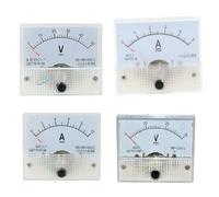 UTTASU 85C1 GB/T7676-98 Analogico Pannello AMP Meter Voltmetro Gauge DC 0-30V/50V 0-5A/10A
