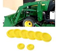 UTTASU 8PCS per 1023E 1025R 2025R Compact Tractor 120 Loader Zerk raccordo grasso Cap