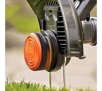 UTTASU Black+Decker - Bobina di filo con copertura per bobina e molla per decespugliatori, 9,14 m, in nylon e poliammide, diametro 1,65 mm, confezione da 4 (GL280, GL230, GL340, GL425, GL430, GL530