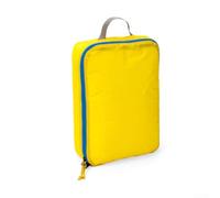 UTTASU Borsa organizer da viaggio per articoli da toeletta 15D, impermeabile, per campeggio, escursionismo, con manico, arancione, blu, verde, bianco, giallo (giallo)