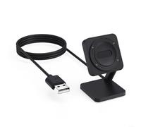 UTTASU Caricabatterie Dock Per SUUNTO Smart Watch Connettore Magnetico Supporto di Ricarica Veloce Leggero Portatile Connessione Stabile Uscita 1000MAh Nero