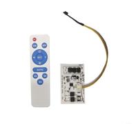 UTTASU Controller per lanterne solari da 3,2 V/3,7 V | telecomando e timer; corrente di carica 15 A; pannello solare 5 V-6 V; uscita LED 40 W