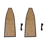 UTTASU Copertura di ricambio per sedia a dondolo sospesa per esterni, base in tessuto con corda laterale, per sdraio da giardino, colore: cachi (2 pezzi senza tasche)
