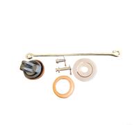 UTTASU Gruppo pistone di ricambio per pompa dell'acqua in ghisa, con guarnizione in pelle, asta zincata, kit completo di manutenzione per pompe a mano tipo 75, accessori per l'installazione (B)