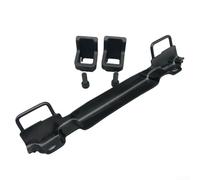 UTTASU Kit di ancoraggio per sedile IsoFix per Ford Focus 2005-2010, accessori interni auto, set di connettori di ritenuta per auto, in acciaio ABS nero, facile da installare, 4M51613A08AB
