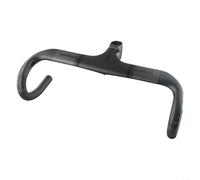 UTTASU Manubrio integrato per bici da strada in fibra di carbonio, 400 mm e 420 mm, design aerodinamico, leggero, di qualità professionale (90 x 420 mm)