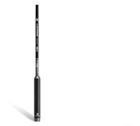 UTTASU Mini canna da pesca ultraleggera in carbonio per campeggio escursionismo, 28 cm, asta telescopica da 160-270 cm, azione media veloce, nero (28340-K160)