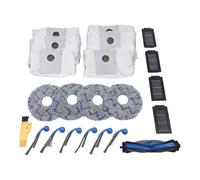 UTTASU Ricambi per ECOVACS DEEBOT T30C Omni/Gen2, set da 14 pezzi con spazzola principale, spazzole laterali, filtri, tamponi e 6 sacchetti per aspirapolvere da 3,3 l, accessori per robot