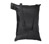 UTTASU Sacchetto per aspirapolvere in tessuto Oxford, 69,8 x 53,3 cm, impermeabile e antistrappo, per la maggior parte dei soffiatori, grande contenitore di raccolta per la pulizia del giardino, nero