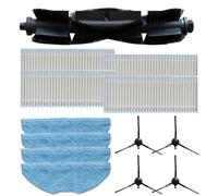 UTTASU Set di pezzi di ricambio per Rowenta X-Plorer S135 S140, spazzola principale, spazzole laterali, filtro, panni per la pulizia, accessori compatibili con RR91C5WH RR91D5WH