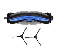UTTASU Set di spazzole principali e spazzole laterali per robot aspirapolvere Ecovacs DEEBOT Mini, 3 pezzi di ricambio in nylon per una pulizia efficiente di bordi e angoli, blu/nero