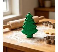 UTTASU Stampo in silicone resistente al calore, 22 x 30 cm, per torte | Antiaderente, facile da deformare, non danneggia la torta, presentazione perfetta, design verde
