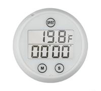 UTTASU Termometro digitale per bagno di ghiaccio con timer, IP67 | Display LED, intervallo da -20 °C a 70 °C, interruttore Celsius/Fahrenheit, design galleggiante in plastica