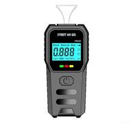 UTTASU Tester portatile per auto, feste, viaggi, uso (A) | Uscita vocale DE/EN, display digitale a LED, misurazione rapida dei secondi, sensore a semiconduttore, facile da usare