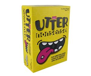 Utter Nonsense Naughty Edition - Il gioco pazzo di voci e accenti - Versione per adulti - Contenuto maturo - 17+