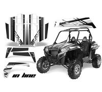 Utv Grafica Kit Calcomanie Adesivi Per Polaris Rzr XP 900 11-14 Inline K W
