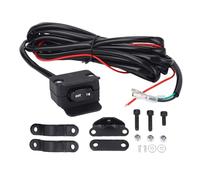 UTV Winch Rocker - Interruttore per pollice, 12 V, resistente alle intemperie, set di supporto per manubrio, ricambio per KFI ST17 S2000 A2500 A3000