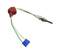 UTVTNPUKM Candeletta in ceramica 12V 24V compatibile for riscaldatore di parcheggio Eberspacher Plug D2 D4 D4S Tappo rosso Accessori in plastica bianca Parti del riscaldatore(12V)