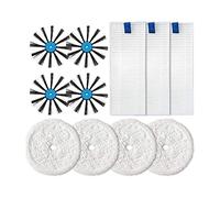 UTVTNPUKM Filtro ad alta efficienza, spazzola for la pulizia del bordo, kit di parti ricambio for cuscinetti MOP adatto for Bissell Spinwave Robot 3115 Accessori per aspirapolvere