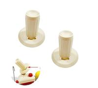 UtySty Confezione da 2 supporti per gomitoli di ricambio per filati, cono di ricambio staccabile, testa di avvolgimento per Needlecraft Hand Operated Wool Spinner Fiber String Winding Machine Parti di