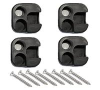 UtySty Confezione da 4 piedini di ricambio per sedie pieghevoli con viti, sgabello da campeggio, esterni, prato, per palo, base girevole, accessori per riparazione e manutenzione (14 mm)