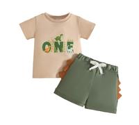 UUAISSO Vestiti per il Primo Compleanno Neonato Top a Maniche Lunghe con Stampa Orsi Pantaloni per il Compleanno un Anno Abiti Neonati