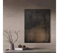 UUDEZO Arte astratta su tela a olio con quadri con cornice nera testurizzata per corridoi, ingressi, scale, uffici, decorazioni murali (40x60 cm (16x24 pollici))