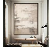 UUDEZO Grande arte murale verticale astratta moderna con cornice per soggiorno, stampe di lusso, dipinti, opere d'arte per pareti, arredamento per la casa (70x90 cm (28x35 pollici)/con cornice nera)