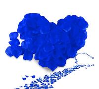 UUEMB 2000 Pezzi Petali di Rosa, Petali di Rosa Seta Artificiale Blu Insapore per San Valentino Proposta Anniversari di Matrimonio Regalo Compleanno Occasione Romantica Decorazione Camera da Letto
