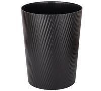 UUJOLY Piccolo cestino per la spazzatura per bagni, lavanderia, cucina, ufficio, camera dei bambini, dormitori, (nero)