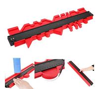 UUMFP Replicatore di Contorno, duplicatore di marcatura dei contatori di Profili in plastica, Modello di tracciamento di Forme Irregolari, per Tubi, Falegname (Color : Red, Size : 50cm)