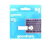 UUN2-0640S0R11 Pendrive USB 2.0 64GB R: 20MB/s W: 5MB/s USB A argento GOODRAM