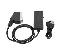 UUNPODDO HD Multimedia Interface to SCART Converter, Full HD 1080P AV Adapter, HDMI to SCART Video Audio Signal Converter with NTSC PAL for HDTV Monitor Projector DVD VHS Sk