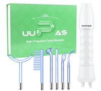 UUPAS 6 in 1 Bacchetta ad Alta frequenza Viso - DispositivoBlu ad Alta Frequenza Professionale con 6 Diversi Tubi