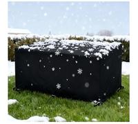 UUPAUO Copertura Mobili da Giardino 362x92x86cm/LxPxA Copritavolo Esterno Impermeabile Telo Copri Tavolo Esterno Impermeabile Coperture per Mobili da Giardino Terrazza Antivento Anti-UV