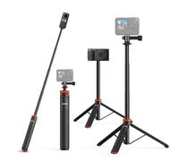 UURig Treppiede estensibile per selfie GoPro Max Hero 10 9 8 7 6 5 4, DJI Osmo Action, Insta 360 One R e altre action camera (127 cm)