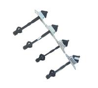 UUSSUP Compatible With Front Door Stop Tie Rod Left Right Per Mazda 3 2004 2005 2006 2007 2008 2009 2010 Accessori Per Auto BP4K 58 270 Controllo Fermaporta(1 car all 4 pcs)