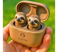 Uuxkgu Frog Earbuds,Cute Animal Shaped Bluetooth Earbuds With Charging Case,Frog-Earbuds Wireless Bluetooth,Bass Wireless Headphones,Noise Reduction,Waterproof Headphones,Travel And Daily Use(F)