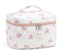UUYUUY Trousse in cotone trapuntato, Fiocco rosa - 1 pezzo, Letteratura e Arte