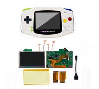 UV 720P TV HDMI Backlight GANi LCD Kit For Gameboy Advance GBA W/Pre-Trim Shell