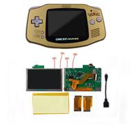 UV 720P TV HDMI Backlight GANi LCD Kit For Gameboy Advance GBA W/Pre-Trim Shell