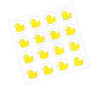 UV Detection Stickers - Color Changing SPF Sensing Reminder, Waterproof Sun Protection Reminder | UV Light Sensitive Color Stickers, Transparent Duck Detection Decals Outdoor Activities